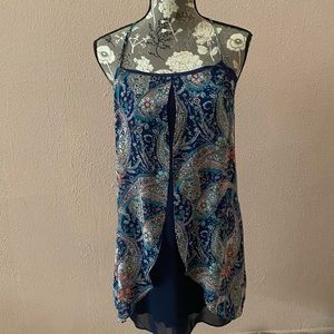 Soft flowy layered dress